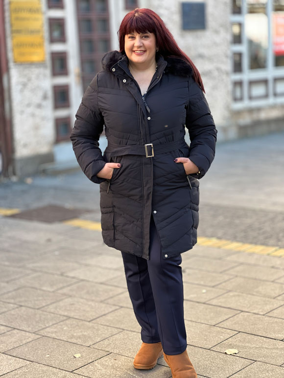 Plus size ženska jakna Kiara