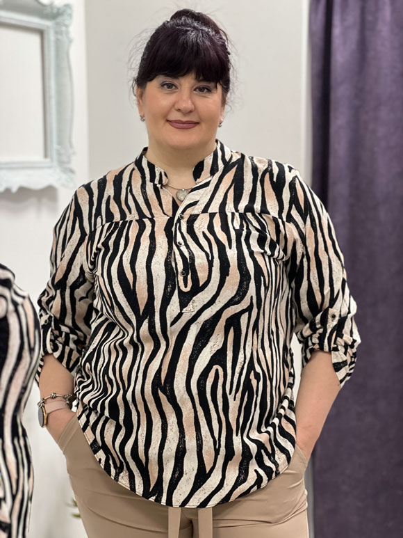 Plus size ženska bluza Ina - Slika 2