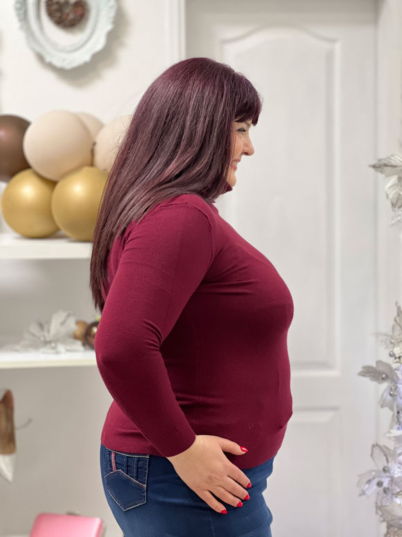 Plus size ženska bluza - Slika 8