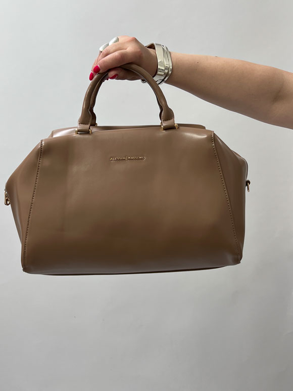 Plus size ženska torba bež