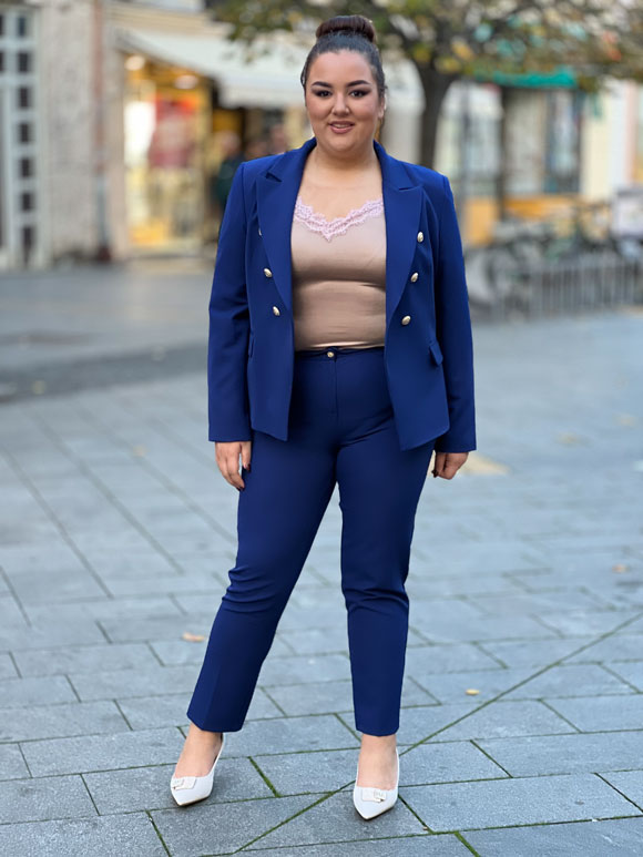 Plus size ženski elegantni komplet