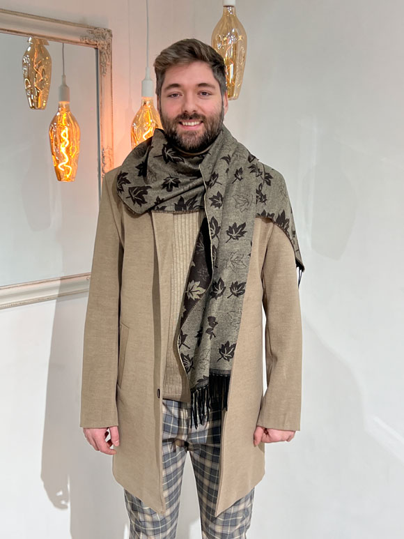 Muški kaput elegantni
