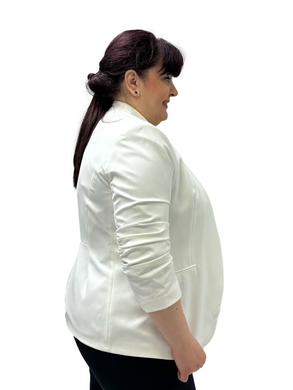 Plus size ženski sako - blejzer - Slika 5