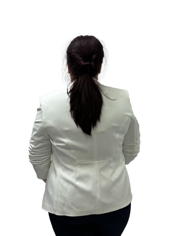 Plus size ženski sako - blejzer - Slika 6