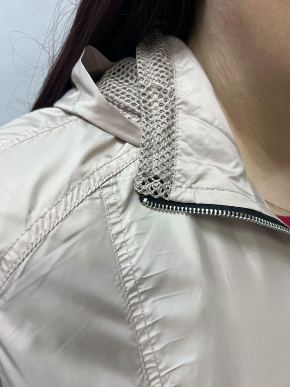 Plus size ženska jakna - šuškavac - Slika 4