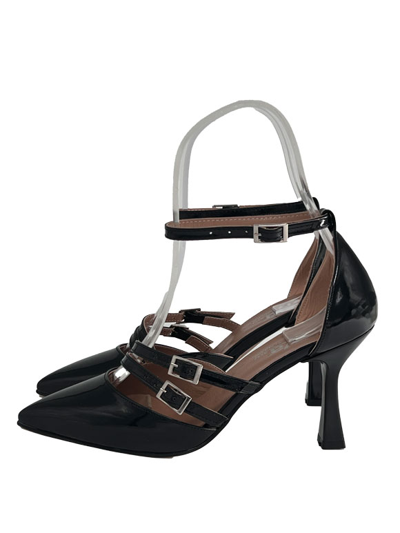 Ženske sandale – lakovane