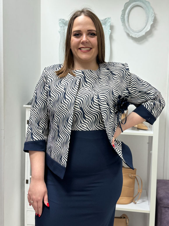 Plus size ženski komplet - Slika 2
