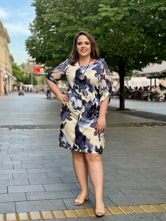 Plus size haljina za žene