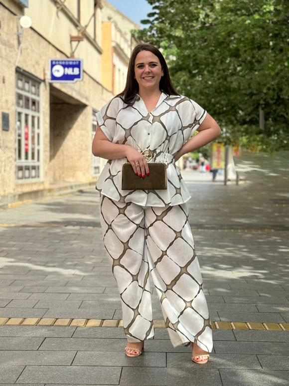 Plus size komplet ženski