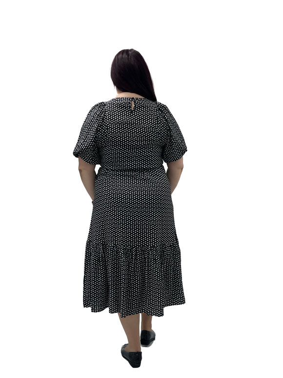 Plus size ženska haljina - Slika 3