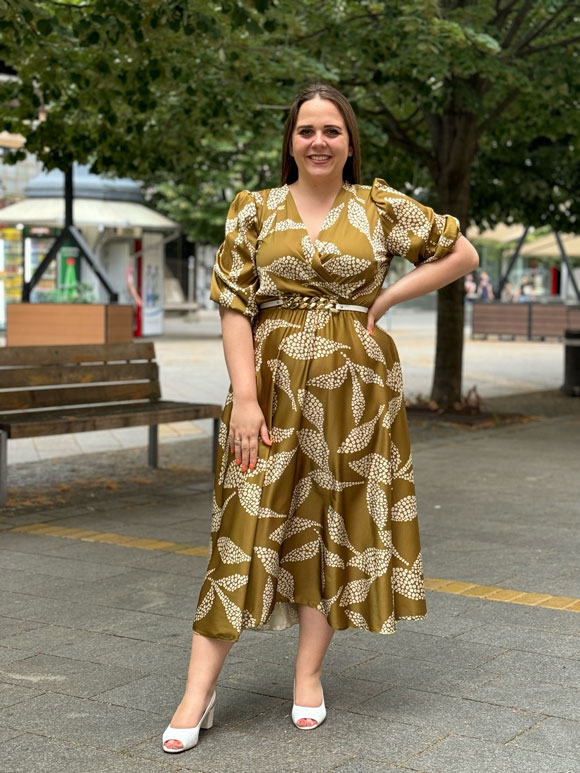 Plus size haljina zenska - Slika 3