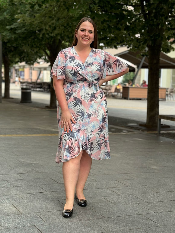 Plus size haljina ženska