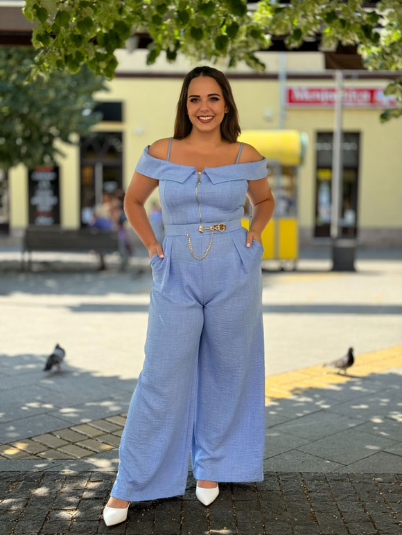 Plus size kombinezon ženski - Slika 3