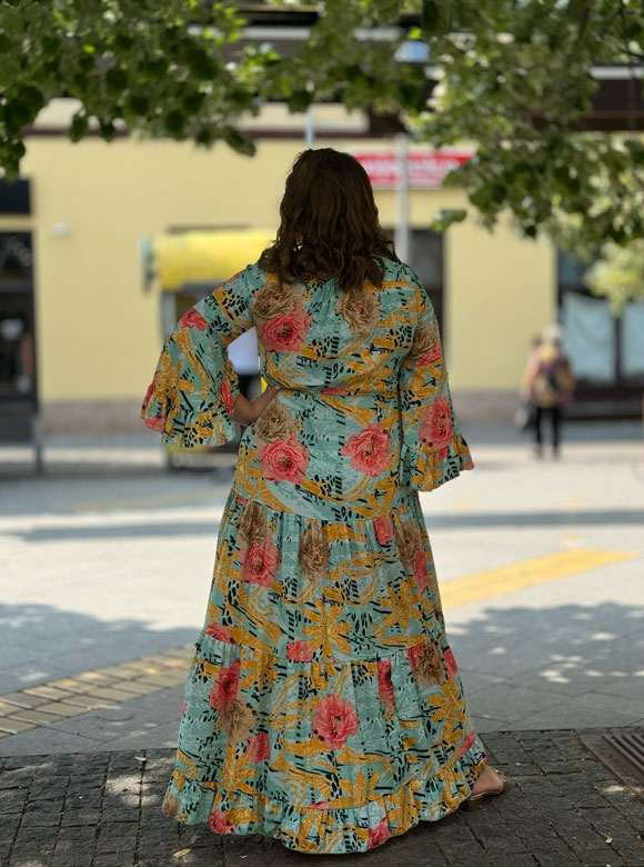 Plus size haljina ženska - Slika 2