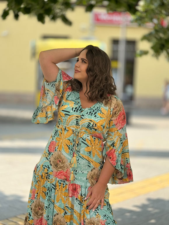 Plus size haljina ženska - Slika 3