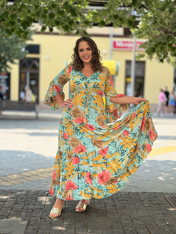 Plus size haljina ženska - Slika 4