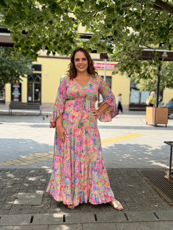 Plus size haljina za dame