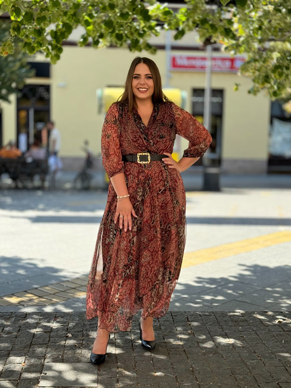 Plus size haljina ženska