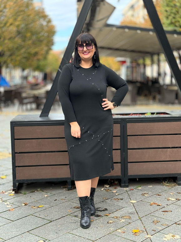 Plus size haljina ženska